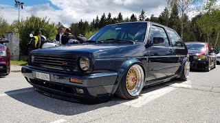 MODIFIED VW GOLF MK2 COMPILATION WÖRTHERSEE [upl. by Laroy]