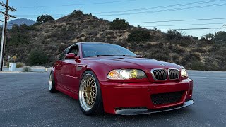 BMW E46 M3 Supersprint Race Exhaust [upl. by Hgielra]