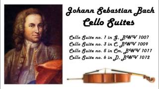 Johann Sebastian Bach  Cello suites in 432 Hz great for reading or studying [upl. by Hal711]