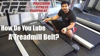 How To Lubricate A Treadmill Belt [upl. by Remle71]