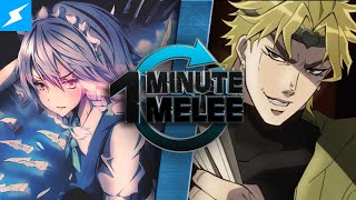 One Minute Melee  Sakuya Izayoi vs Dio Brando [upl. by Yraillih]