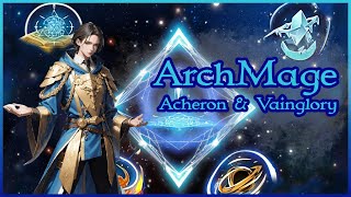 AQW ArchMage Limitless Farming with Acheron [upl. by Nnylkoorb]