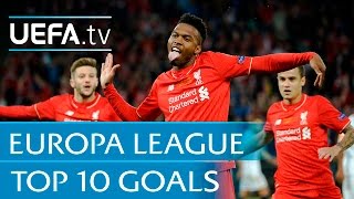 UEFA Europa League 201516  Top ten goals [upl. by Eislek]