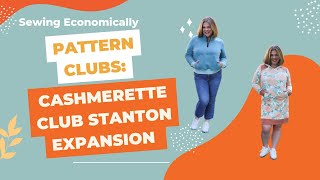 Sewing Economically  Patterns Clubs The Cashmerette Club Stanton Expansion [upl. by Leis824]