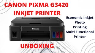 CANON PIXMA G3420 INKJET PRINTER [upl. by Mickey]