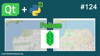 Display Folium Maps in PyQt5  PyQt5 Tutorial [upl. by Kemeny]