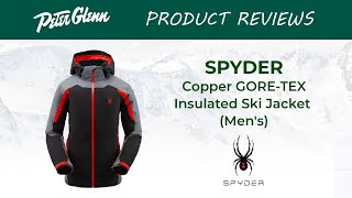 2019 Spyder Copper GORETEX Insulated Ski Jacket Review [upl. by Eiramannod]