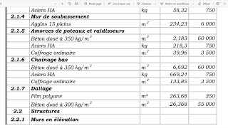 Comment calculer le mur de soubassement Technicien en Bâtiment partie 3 [upl. by Bunny]