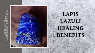 Healing with Lapis Lazuli [upl. by Wojcik]