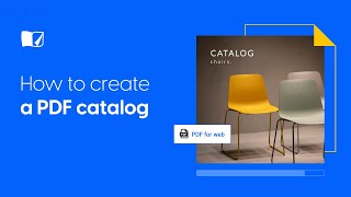 How to Create a PDF Catalog  Flipsnackcom [upl. by Nivart]