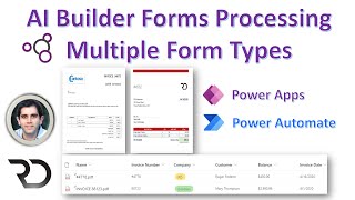 Multiple forms Processing using AI Builder Different Layouts [upl. by Nnaeirelav]