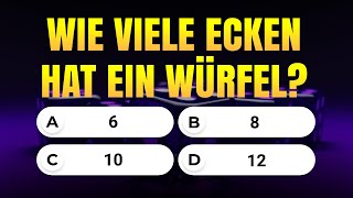 Wie Gut Ist Dein Allgemeinwissen 🤓 20 Quizfragen Warten Auf Dich 🧠📖 [upl. by Biancha]