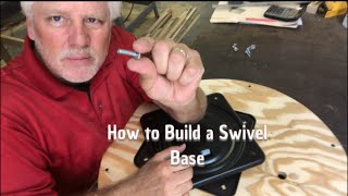 DIYHOW TO BUILD A SWIVEL BASE [upl. by Eniruam328]