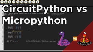 CircuitPython vs MicroPython Key Differences [upl. by Attenwahs]