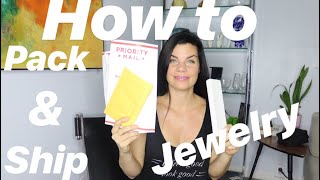 How to Pack and Ship jewelry [upl. by Lyndy]