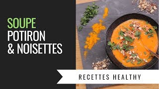 Soupe de potiron aux noisettes Recette facile ⭐ [upl. by Germaine]