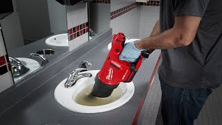 M12™ AIRSNAKE™ Drain Cleaning Air Gun Demonstration [upl. by Magdalena]