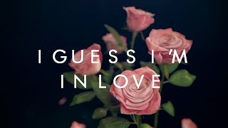 Clinton Kane  I GUESS I’M IN LOVE Lyrics [upl. by Ayekin]