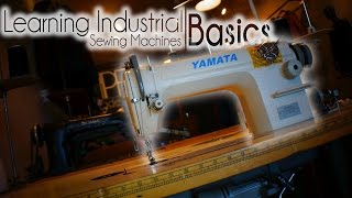 How to Thread Industrial Sewing Machines  The Basics [upl. by Deny195]