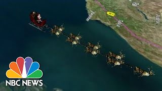 NORAD Tracks Santa Claus As He Travels Across The Globe  NBC News Live Stream Recording [upl. by Seth]