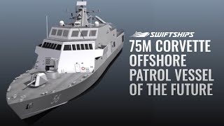 75M Corvette  Offshore Patrol Vessel of the Future [upl. by Lisab]