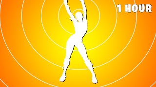 TRUE HEART Emote 1 Hour Version Rare Fortnite Dance [upl. by Dreyer354]