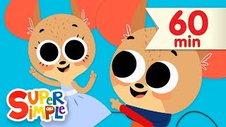 Wind The Bobbin Up   More Kids Songs  Super Simple Songs [upl. by Hakon283]