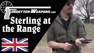 Sterling SMG at the Range [upl. by Aelram]