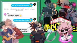 Bakugou and Deku are WHAT • Mha Texting Stories • Future AU • BkDk and more ships • RosieMIlky [upl. by Mushro]