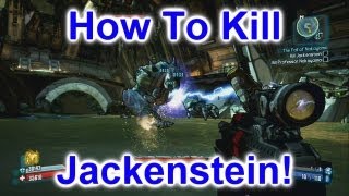 How To Kill Jackenstein  Sir Hammerlock DLC [upl. by Pickering]