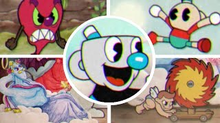 Cuphead  Secret Boss Fights Hidden Boss Phases [upl. by Launame]