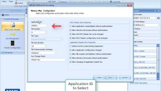 Asure ID 7 How to custom encode a MIFARE DESFire card [upl. by Yurik]