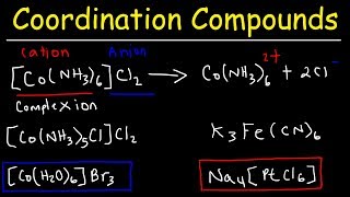 Naming Coordination Compounds  Chemistry [upl. by Hamimej862]