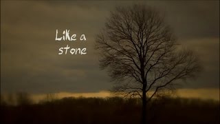 Audioslave  Like a stone LYRIC VIDEO [upl. by Ennovahc]