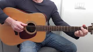 Harry Nilsson  Everybodys Talkin  Acoustic Guitar  Fingerstyle  Cover [upl. by Sanford670]