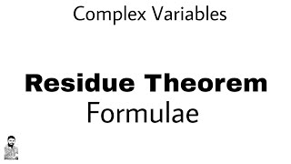 22 Residue Theorem  Formulae  Complete Concept [upl. by Tippets]