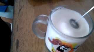 Aerolatte Review Frothing Cold Milk In Under 1 Minute [upl. by Danforth796]