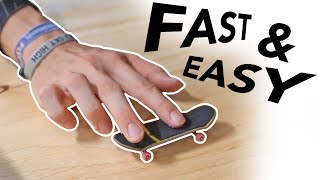 5 BEGINNER FINGERBOARD TRICKS [upl. by Lashar]