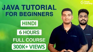 Java Tutorial in Hindi  Master Java in 6 Hours  Java programming for Beginners  Great Learning [upl. by Silver]