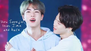 how seokjin loves jimin and back [upl. by Nilrac]