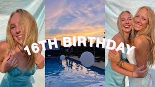 MY 16TH BIRTHDAY VLOG [upl. by Ahern]