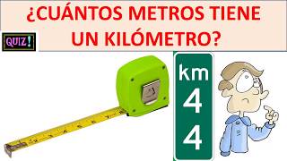 cuantos metros tiene un kilometro [upl. by Blanc]