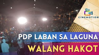 PDP LABAN RALLY SA LAGUNA DINUMOG [upl. by Letsyrc]