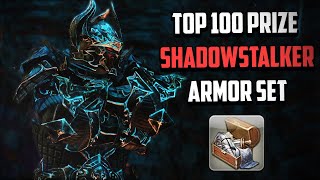 FFXIV Rare Armor Unlock amp Showcase  Shadowstalkers Attire [upl. by Senior]