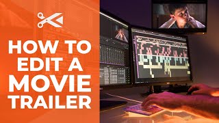 How Professional Hollywood Editors Cut a Movie Trailer  Video Editing Tutorial [upl. by Rinee]