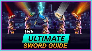 The ONLY Katana Zero SWORD GUIDE Youll Ever Need How To Get Every Sword And What They Do [upl. by Neyut]